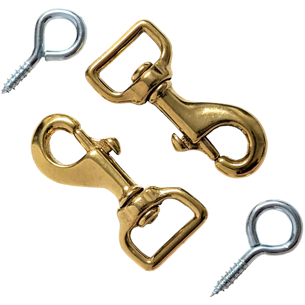 EVH Guitar Strap Lock Clasp Set with Eye Hooks