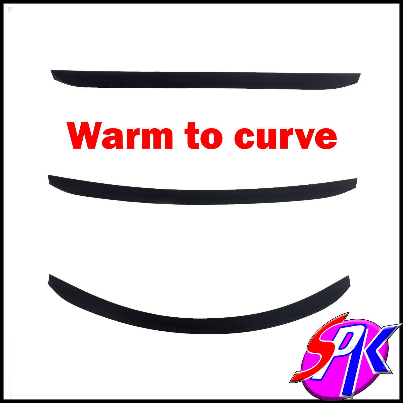 SPKdepot 284P Rear Trunk Spoiler Universal Wing Select a SIZE 28"-62" available