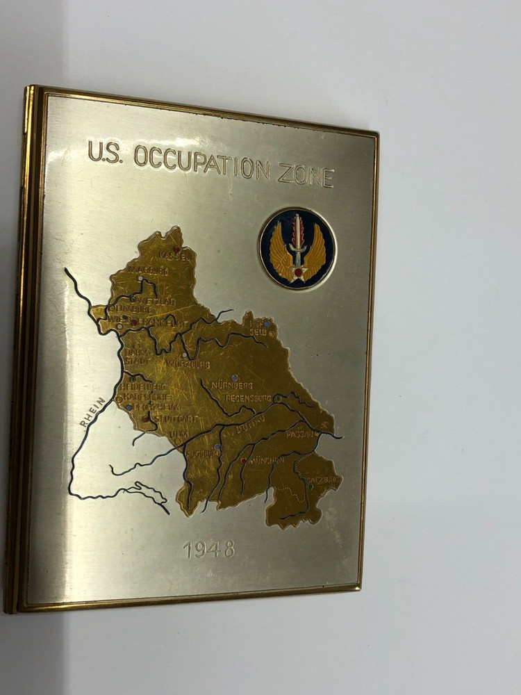 US Occupation Zone 1948 Cigarette Case