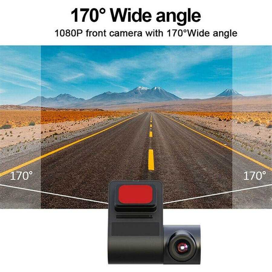1080P Car DVR Dash Camera USB/WIFI Video Recorder Loop Recording G-sensor ADAS