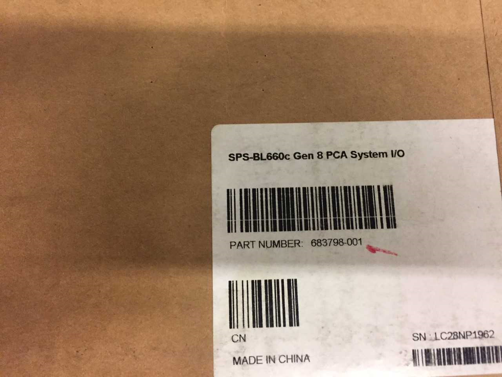 683798-001 Proliant BL660c Gen8 Blade Server System Board w/ Tray