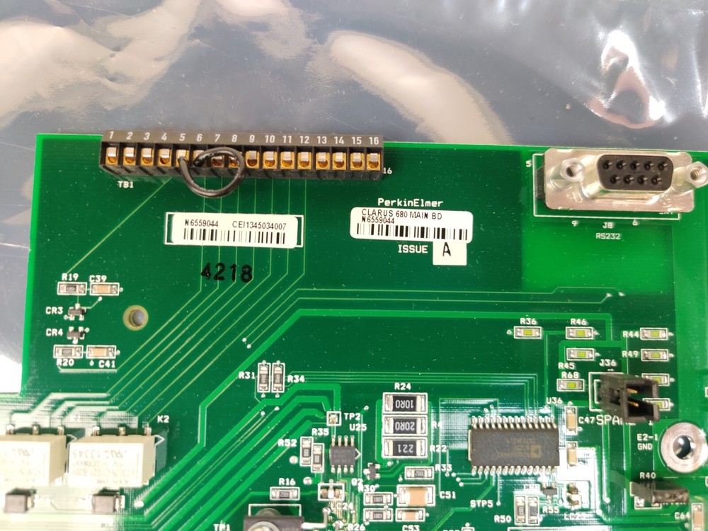 PerkinElmer Clarus 680 GC System N6559044 issue A Main Board
