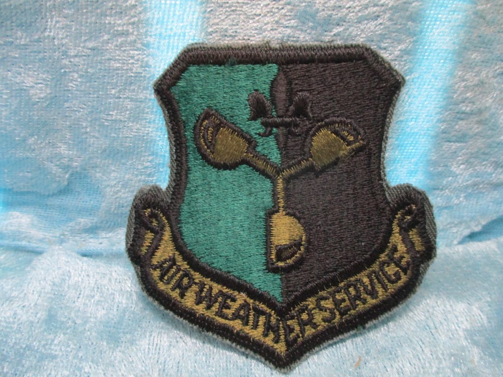 Air Weather Service Military Patch