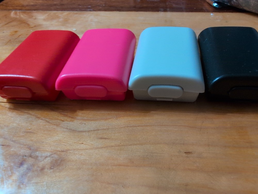 Xbox 360 Wireless Controller Battery Pack Back Cover (2-Pack, Multi-Color)