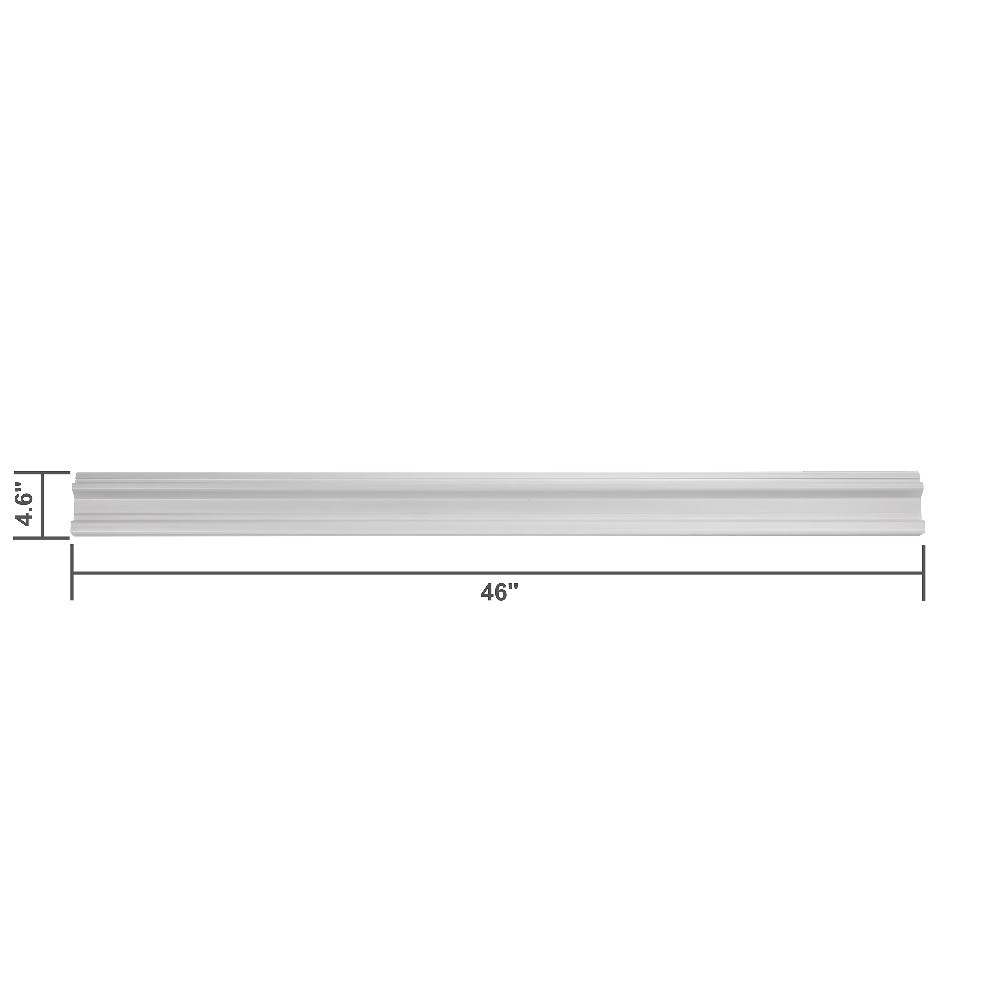 46 Inch Quick Release Garage Organizer Rail Track System for Wall Storage