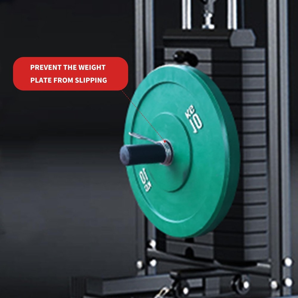 Weight Stack Pin with Spring Clip Extender for Cable Machines Gym Accessories