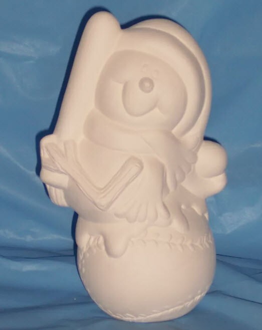 Ceramic Bisque~~ Ready to Paint~~ (3) Baseball Snowmen