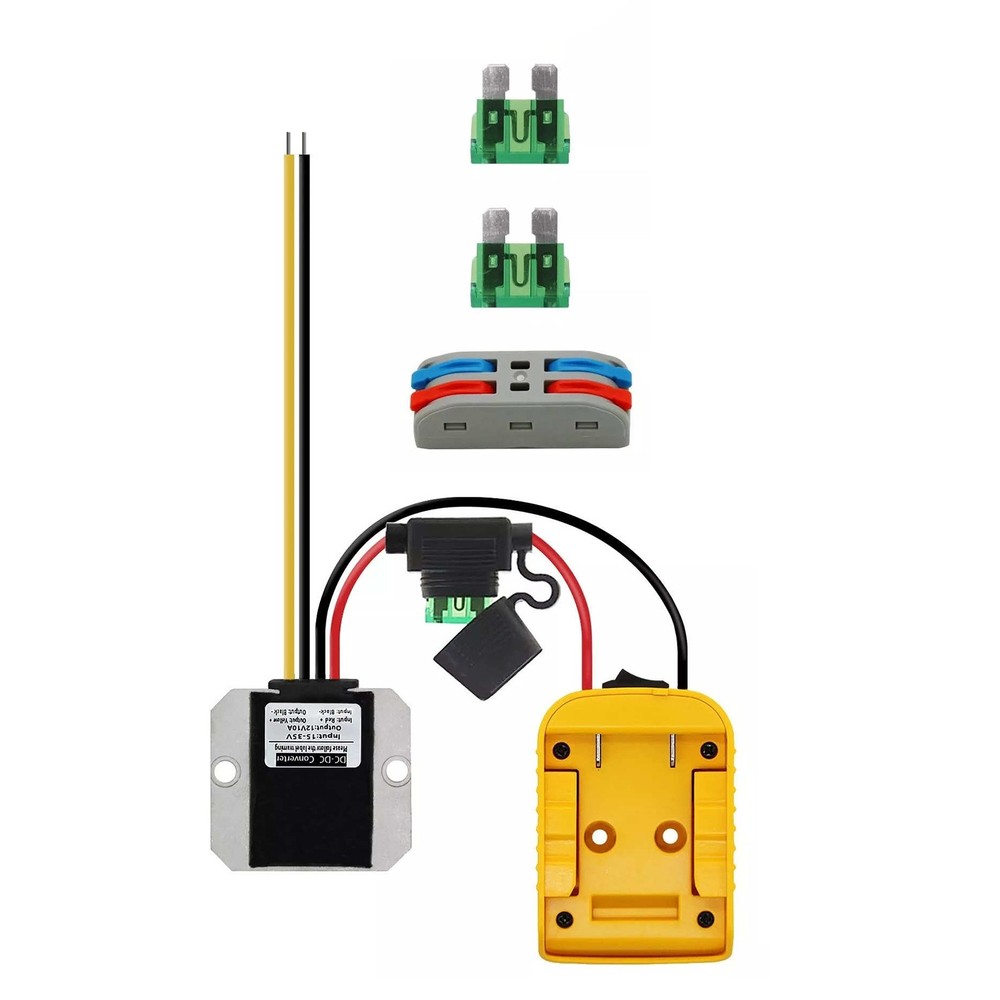 Step Down Converter compatible with for Dewalt 18V/20V With DCB205 DCB206