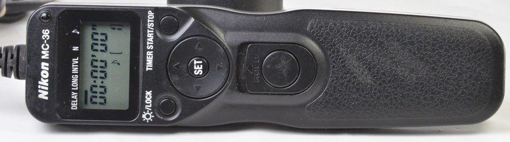 Nikon MC-36 Multi Function Remote Control Cord, new batteries
