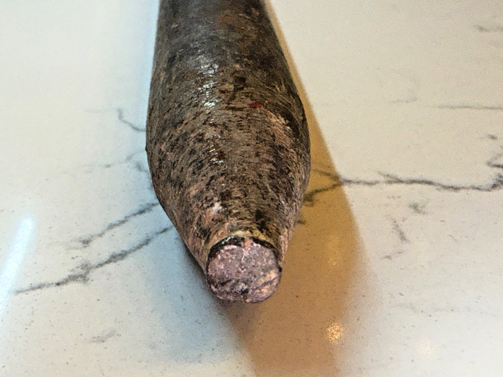 Round Nose Cold Chisel 1" 12" Long Vintage