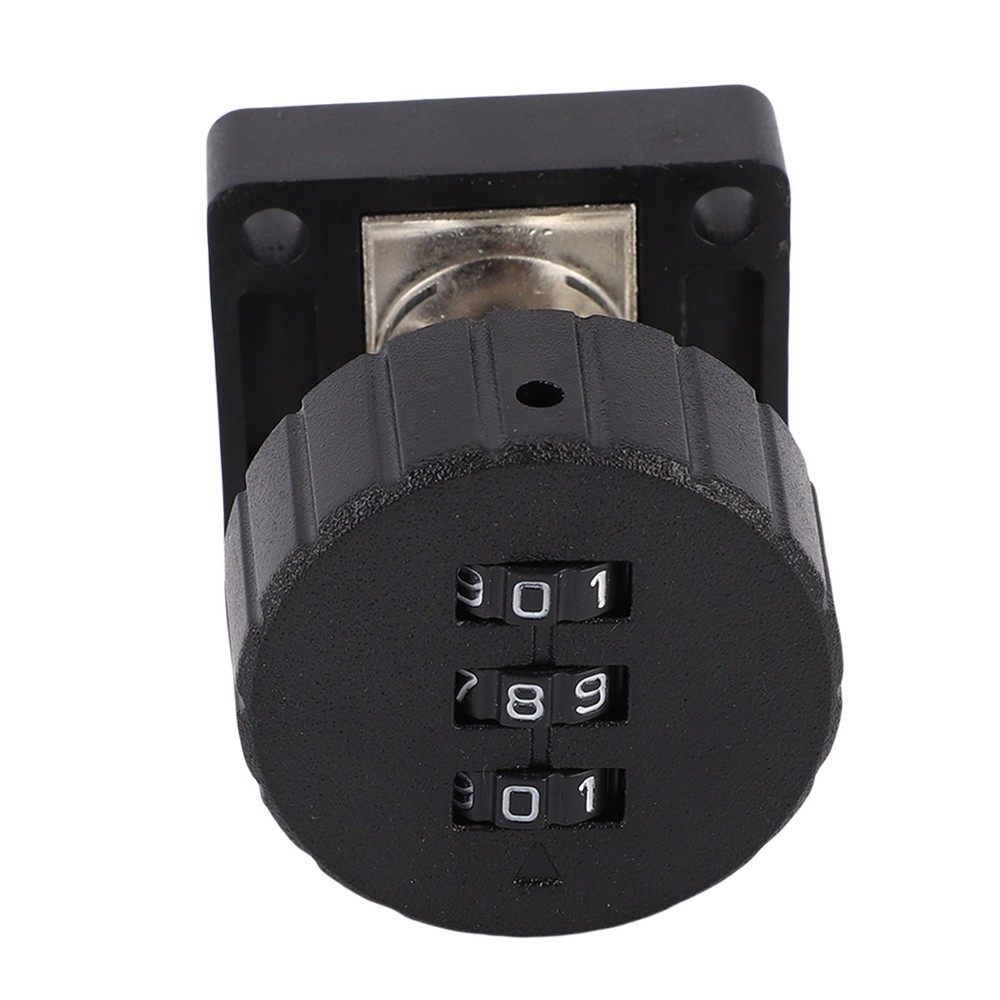 Combination Cabinet Cam Lock 3 Digits Password Coded Drawer Lock Black