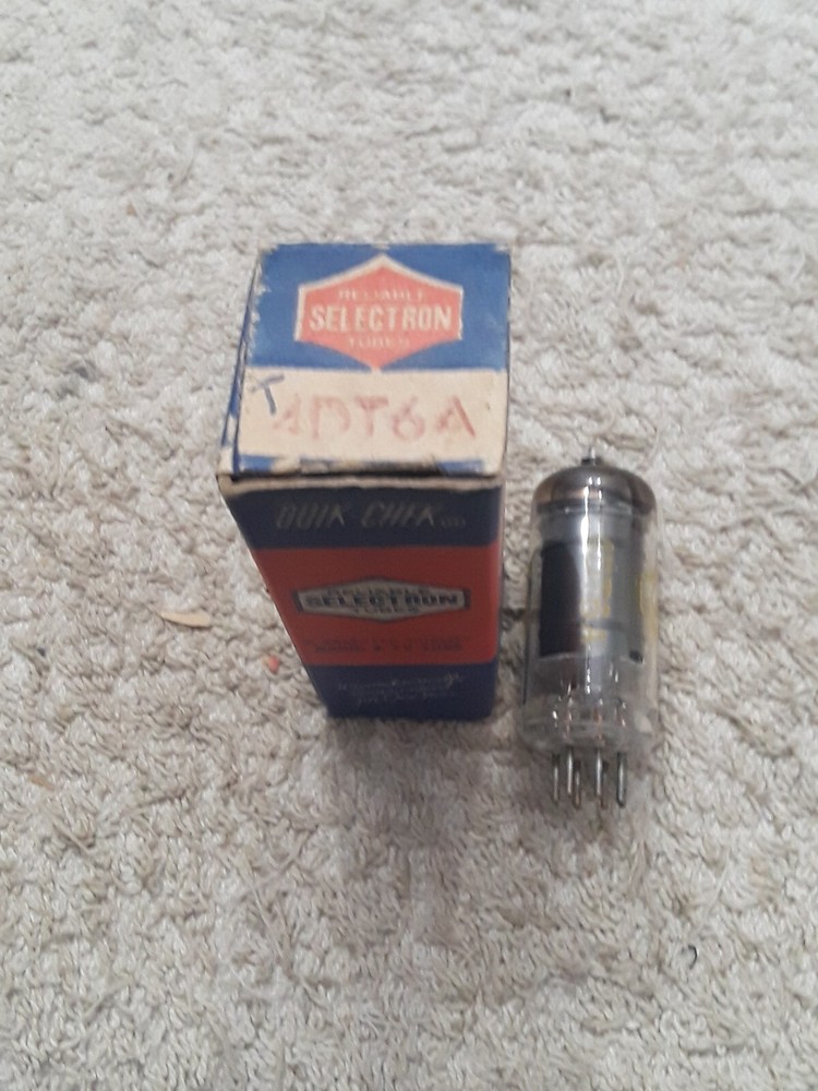 NOS Reliable 4DT6A Vacuum tube