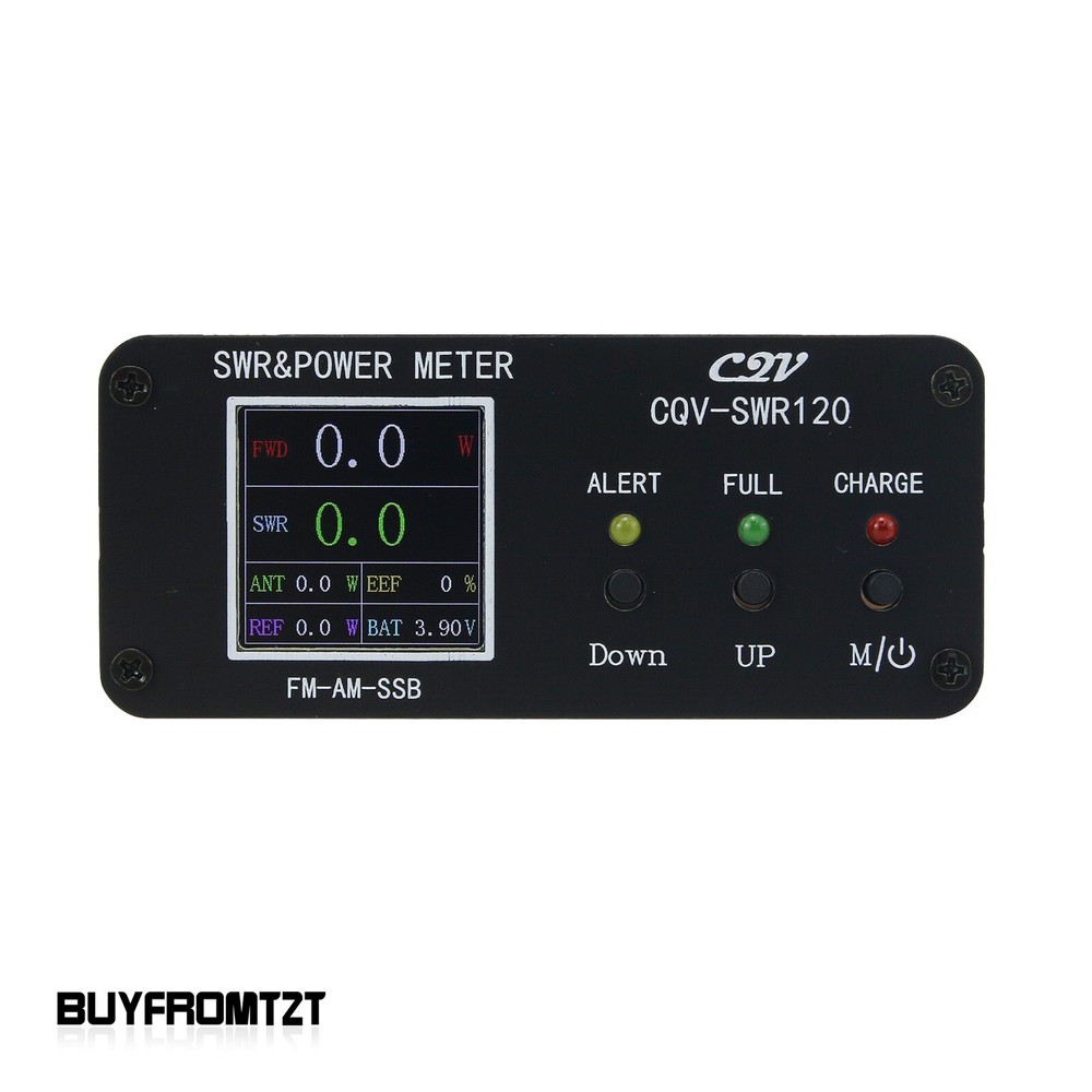CQV-SWR120 Colour LCD Display Digital SWR & Power Meter with Type-C Interface