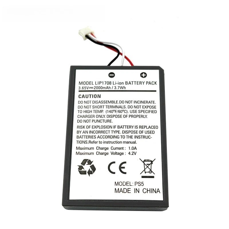 LIP1708 Battery For Sony PlayStation 5 PS5 DualSense Wireless Controller