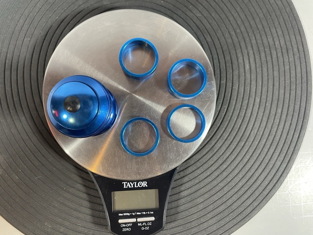 1 1/8” Threadless Klunker Conversion Headset BLUE With Spacers Old School BMX