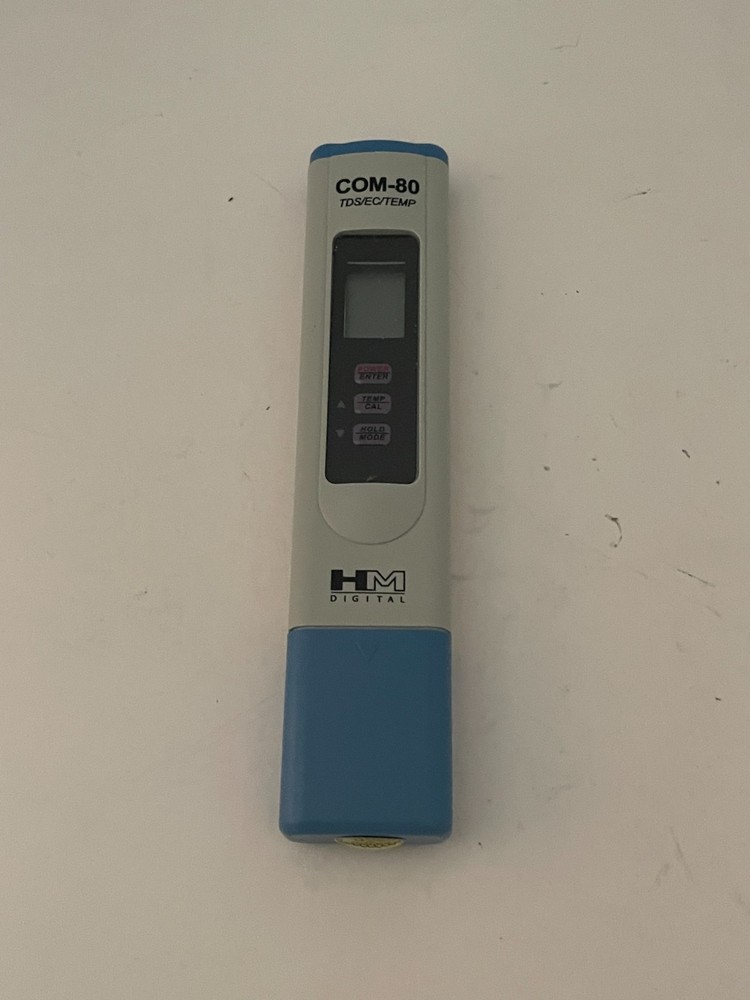 HM Digital COM-80 Hydrotester TDS/EC/Temperature Meter Open Box