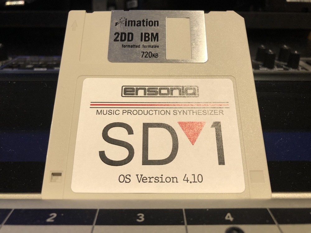 Ensoniq SD1 Operating System Disk v4.10 Sequencer OS - SD-1 - CC_Robot