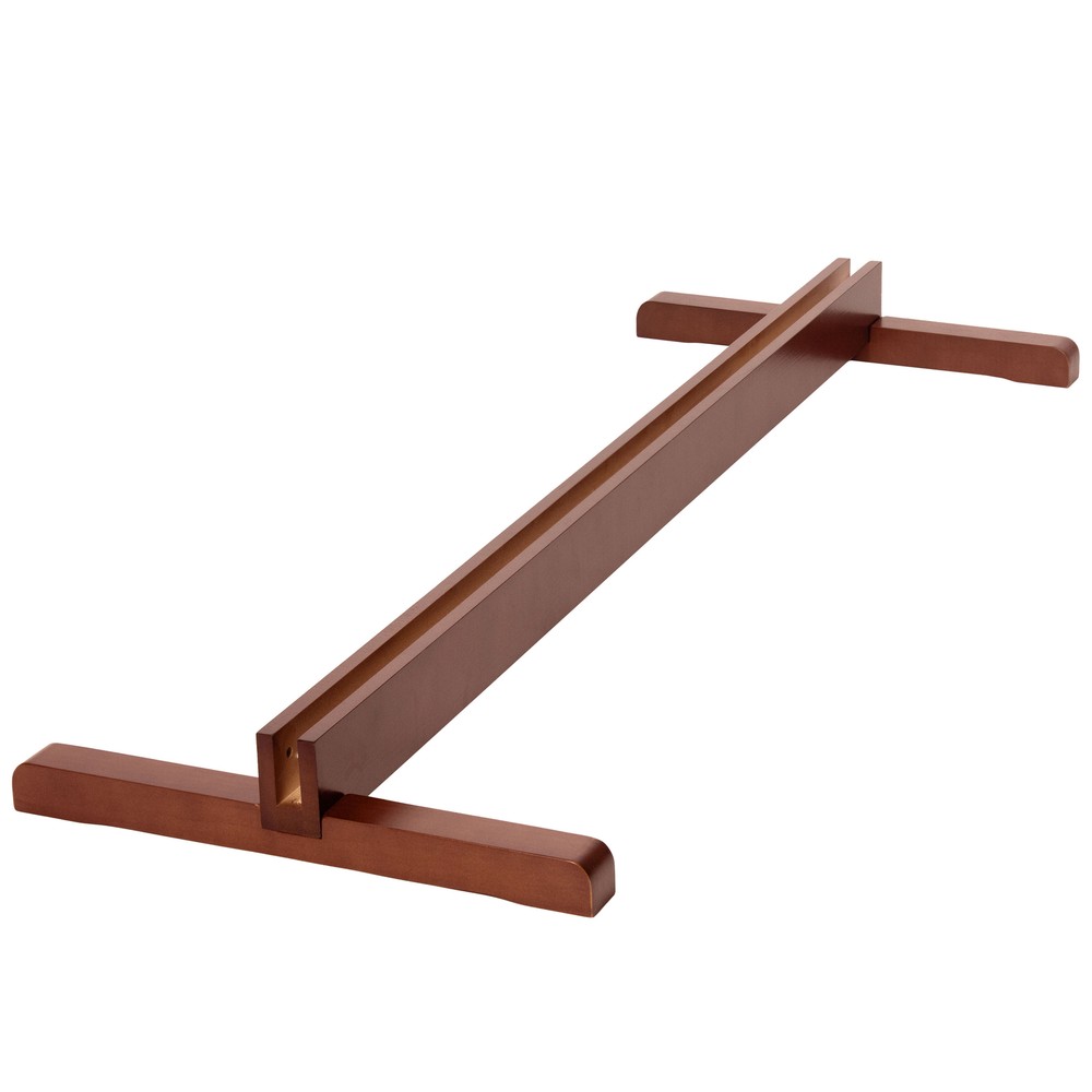 Room Divider Stand Walnut 3 Panel (Stand Only)