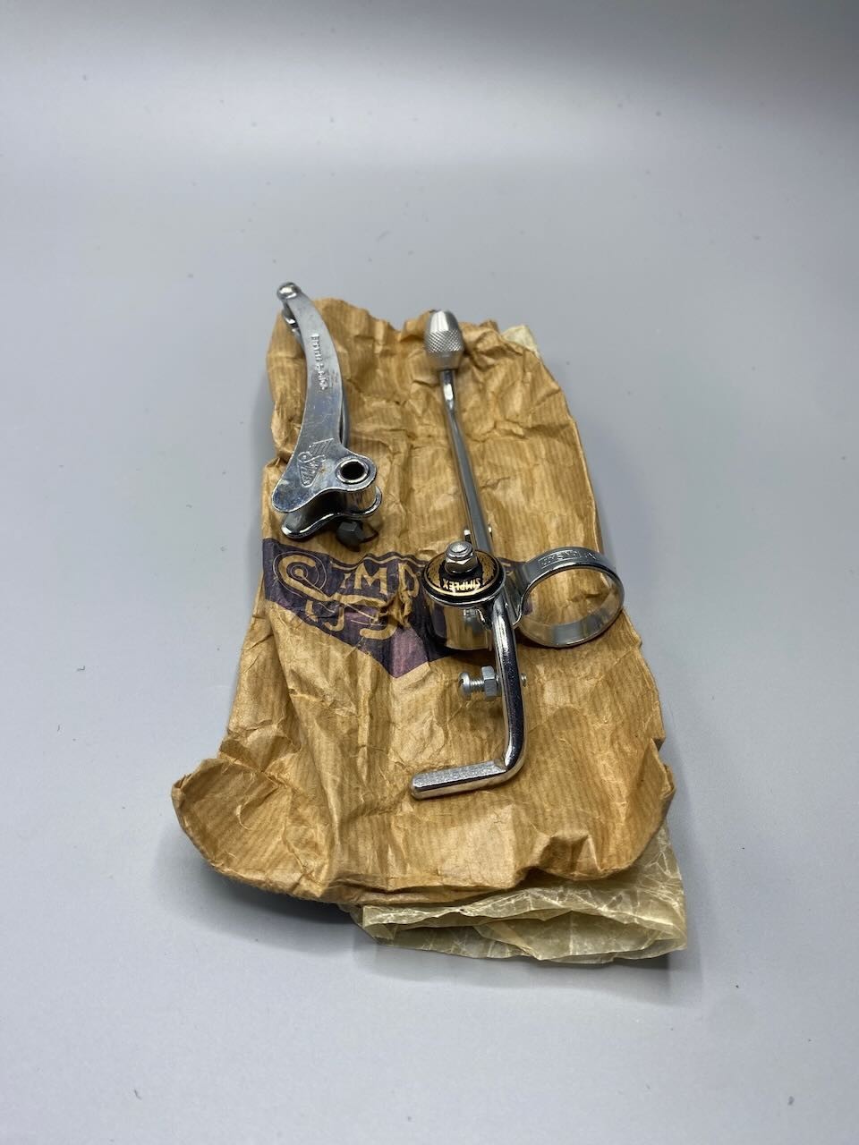 NOS SIMPLEX "Competition" Suicide Front Derailleur in Original Bag