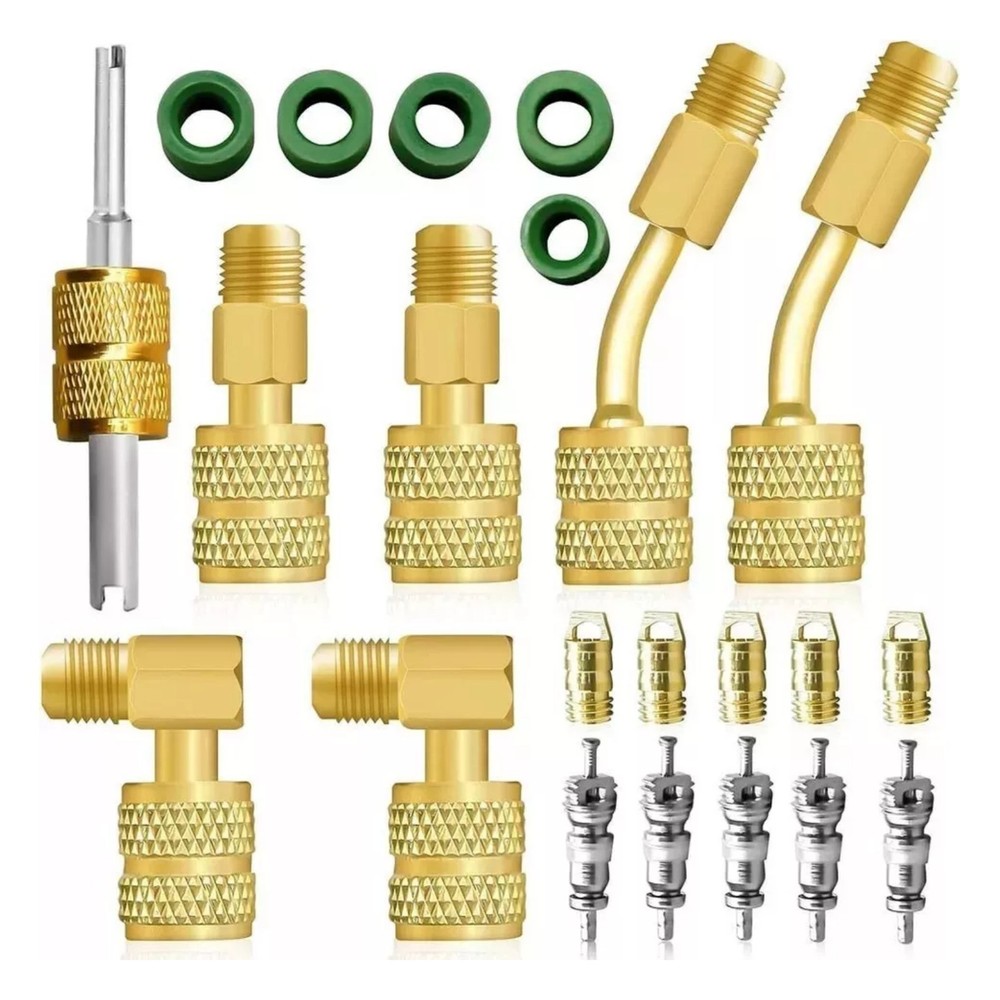 1 Set R410A Adapter Kit Mini Split Adapter 5/16 -1/4 Coupler High Quality