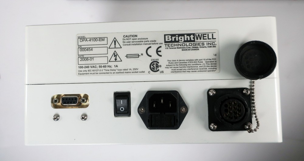 BRIGHTWELL DPA-4100 Micro Flow Imaging MFI Particle Analyzer & Controller
