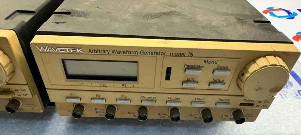 2PCS WAVETEK MODEL 75 ARBITRARY WAVEFORM GENERATOR
