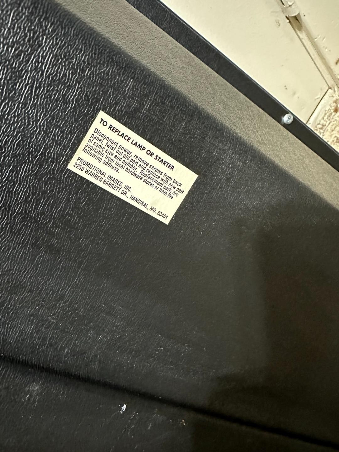 1996 Trek Bicycle Dealer LANCE ARMSTRONG back lit DISPLAY SIGN Nike 10/2