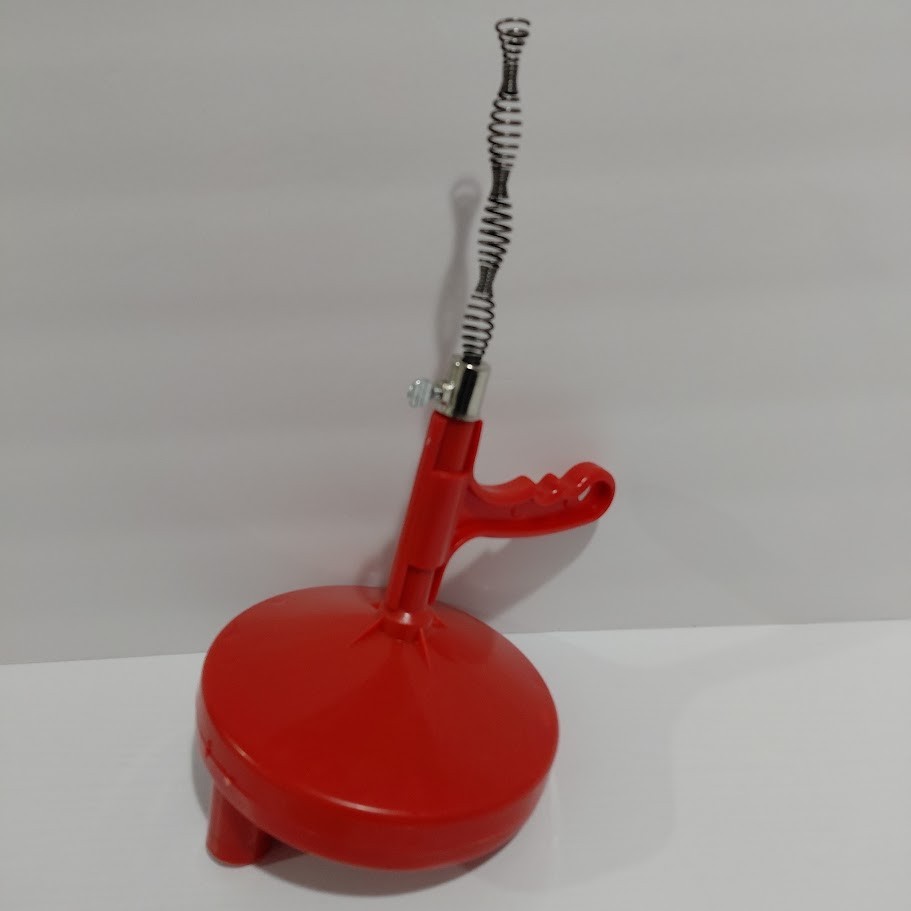 KINGLEV Spin-Thru Drain Cleaner Auger 25ft Pipe Cleaners
