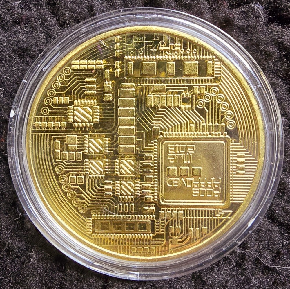 Geniune Bitcoin In Protective Case