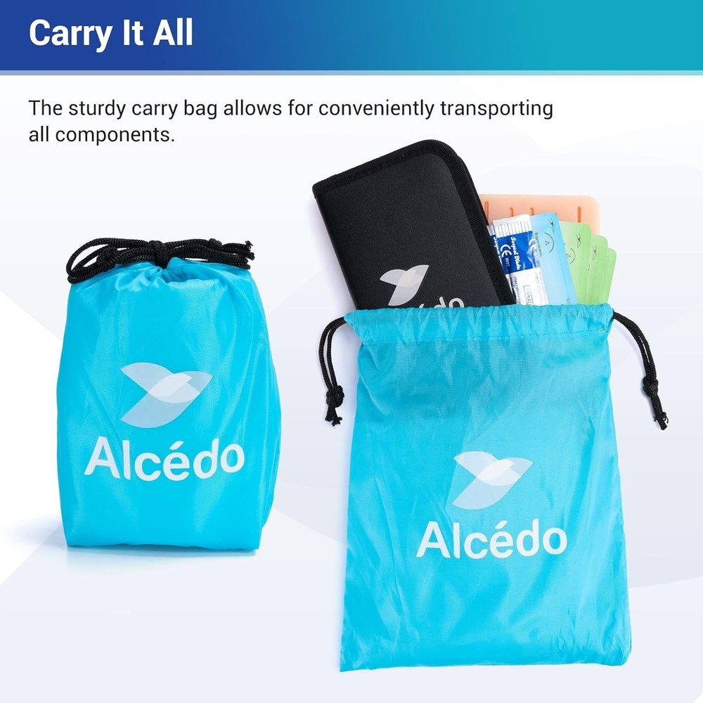 Suture Practice Kit for Medical Students | Complete Set 32 Pieces Include Dur...