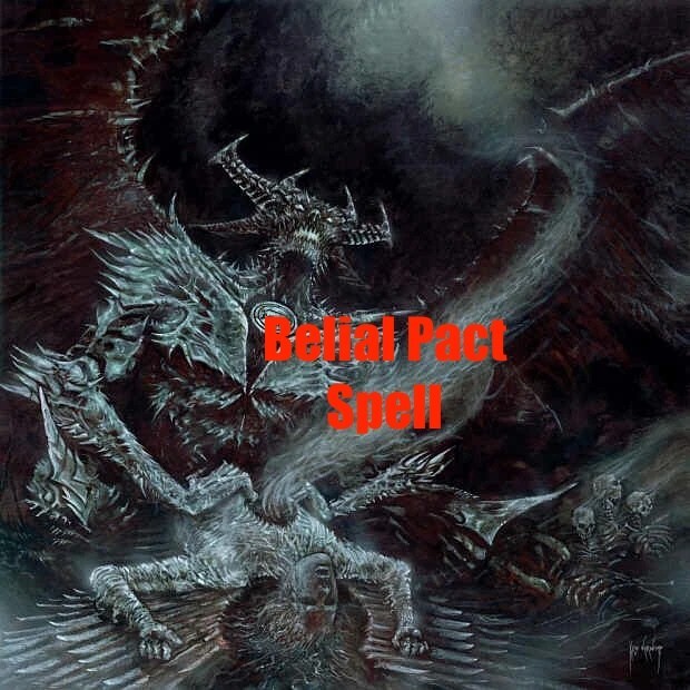 Belial Pact Spell