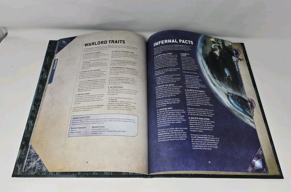 Warhammer 40k Thousand Sons Codex Hardcover