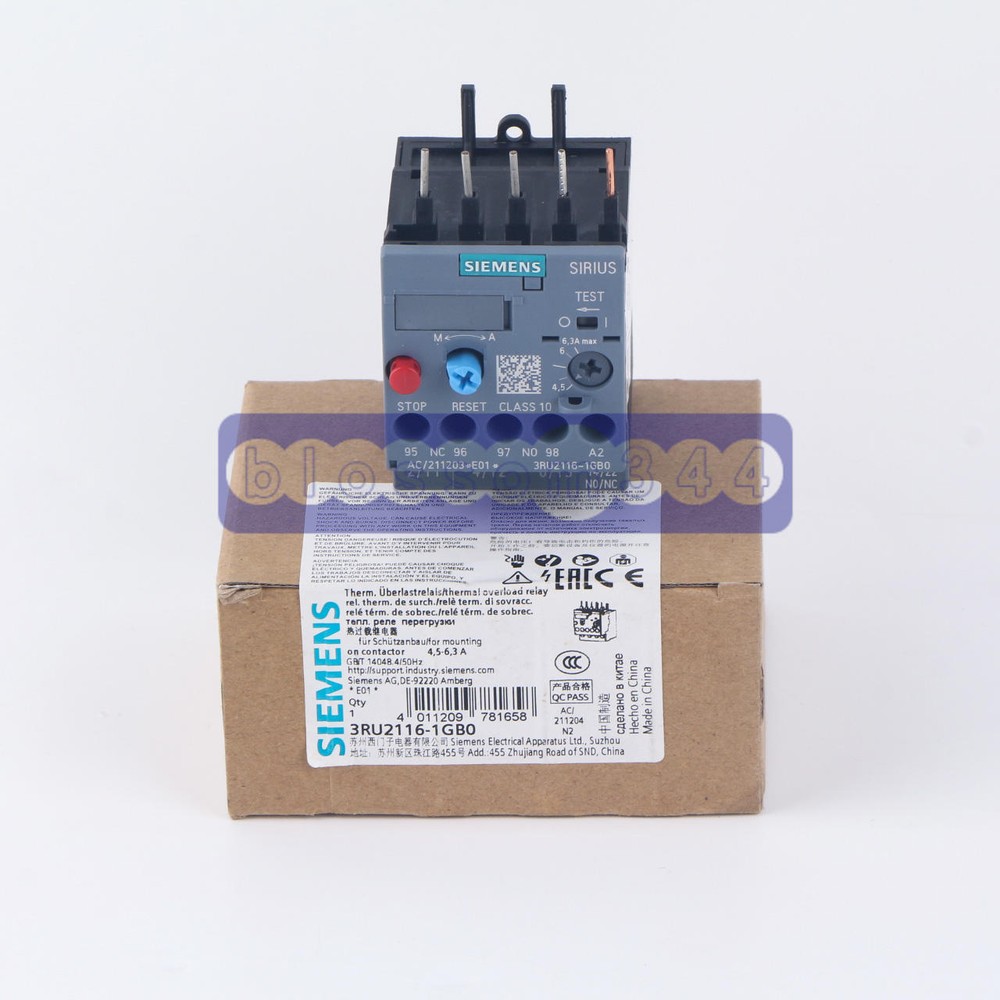 1pcs new Siemens 3RU2116-1GB0 Overload Relay