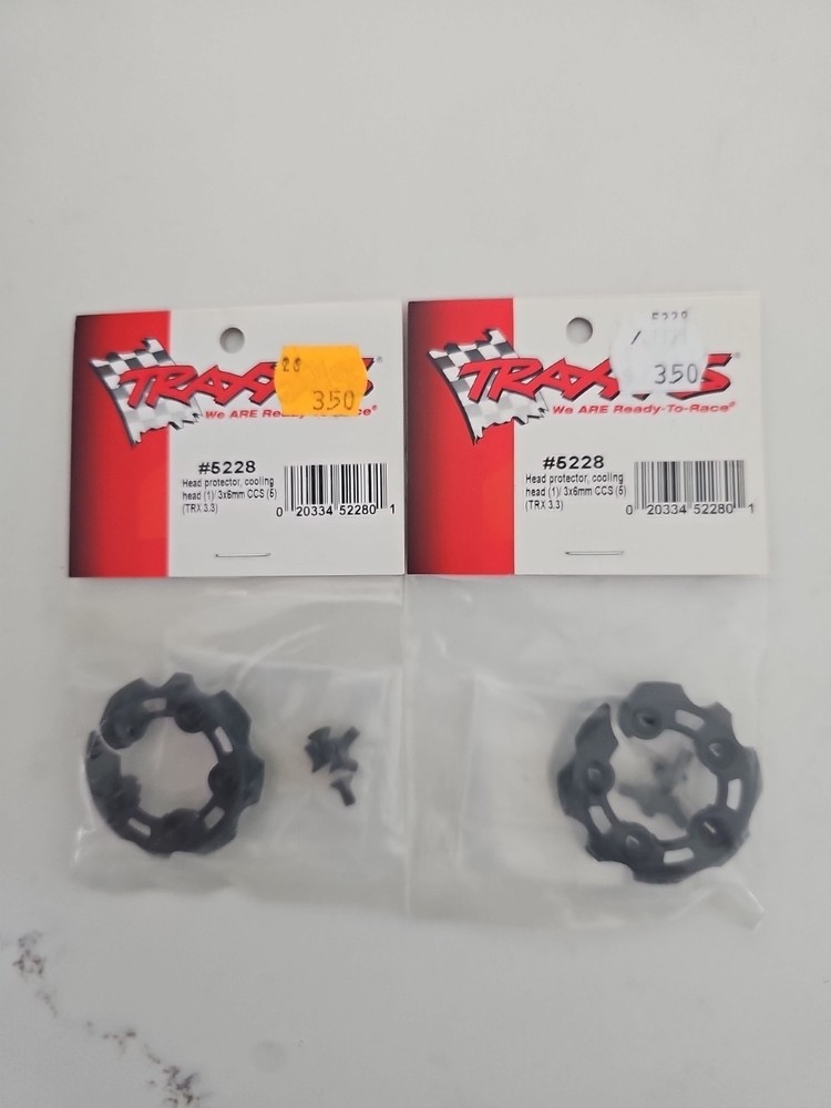2 Pack Traxxas 5228 - Cooling Head Protector, TRX 3.3