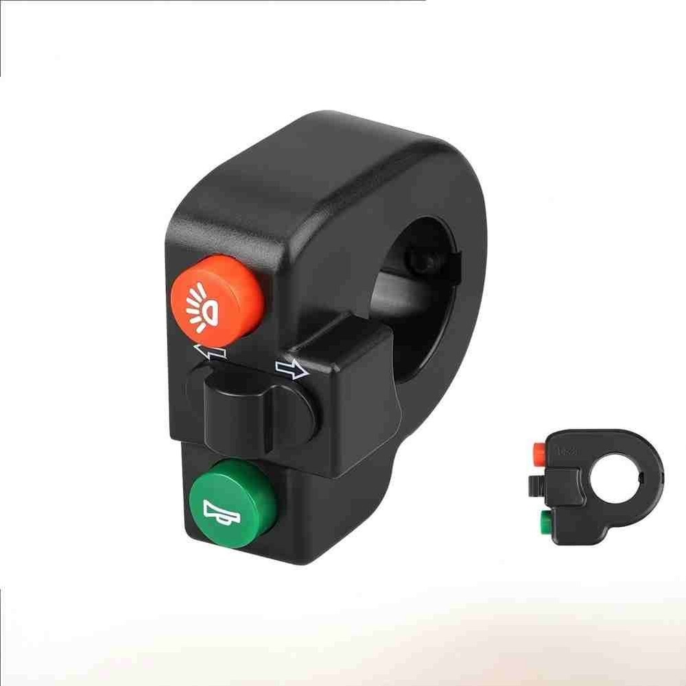 E-Bike Handlebar Switch Standard 22mm Fitment Size Three-in-One Functionality