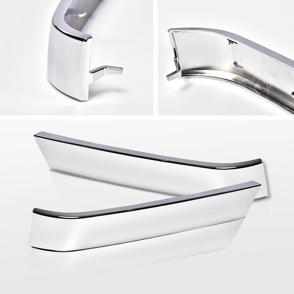 Fit For 2003-2007 Chevrolet Silverado Bumper Grille Molding Filler Trims Pair US