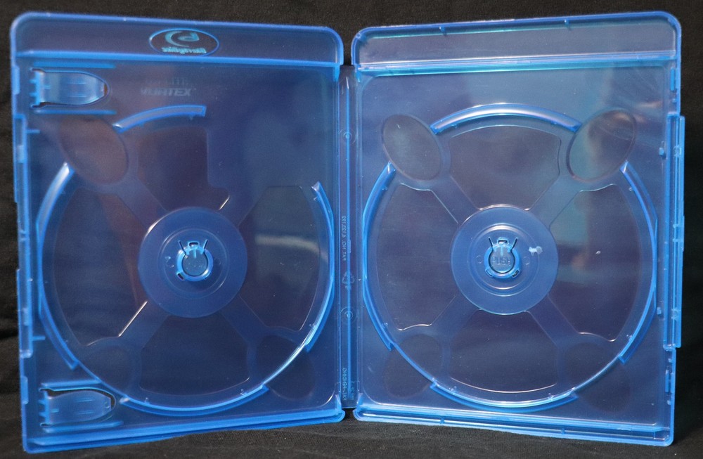 Genuine Vortex Eco-Lite 2-Disc 11mm Blu-ray Replacement Case w/ Security Latch
