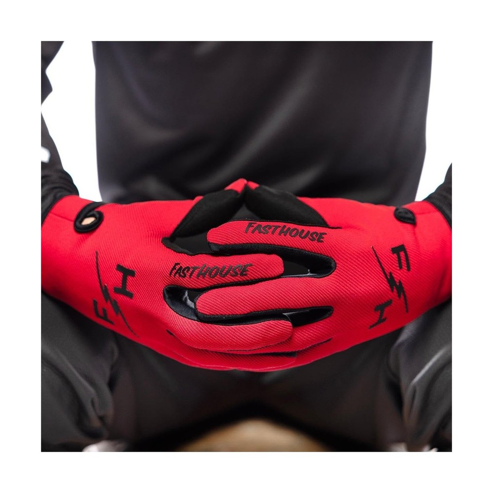FASTHOUSE Carbon Eternal Glove Red Medium