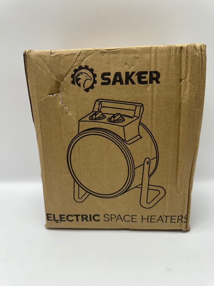 Saker Electric Space Heater - RED