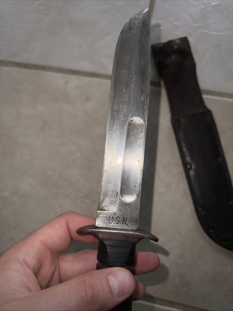 WWII USN Combat Knife