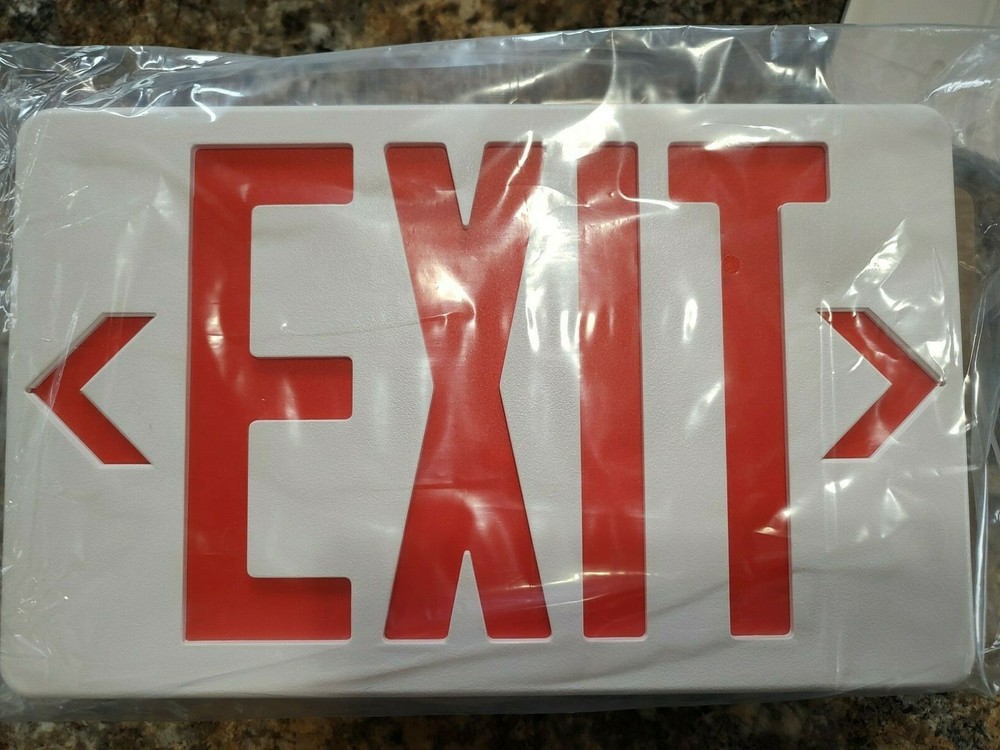 TCP Energy Efficient Compact Exit Sign LED Model 22743