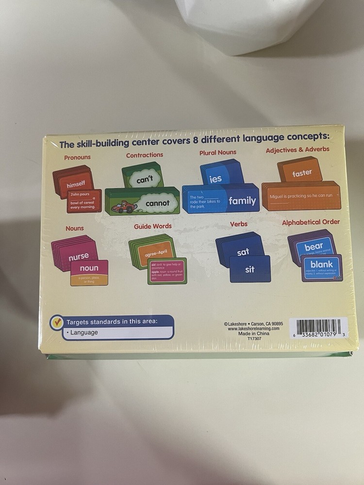 Lakeshore Match & Sort Language Quickies - Gr. 2-3 - Complete Set New