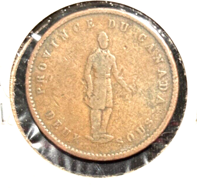Lower Canada 1852 Penny KM TN21 VF