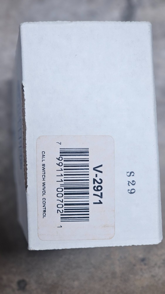 Valcom V-2971 Call Switch With Volume Control (v2971)