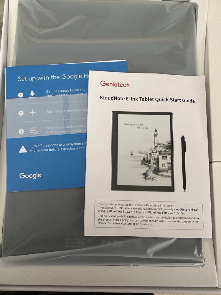 Geniatech Kloudnote S E-Ink Notepad 10.1”