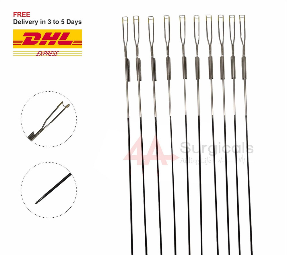 4A CUTTING LOOP SINGLE STEM MONOPOLAR 10pcs+BALL ELECTRODE 5