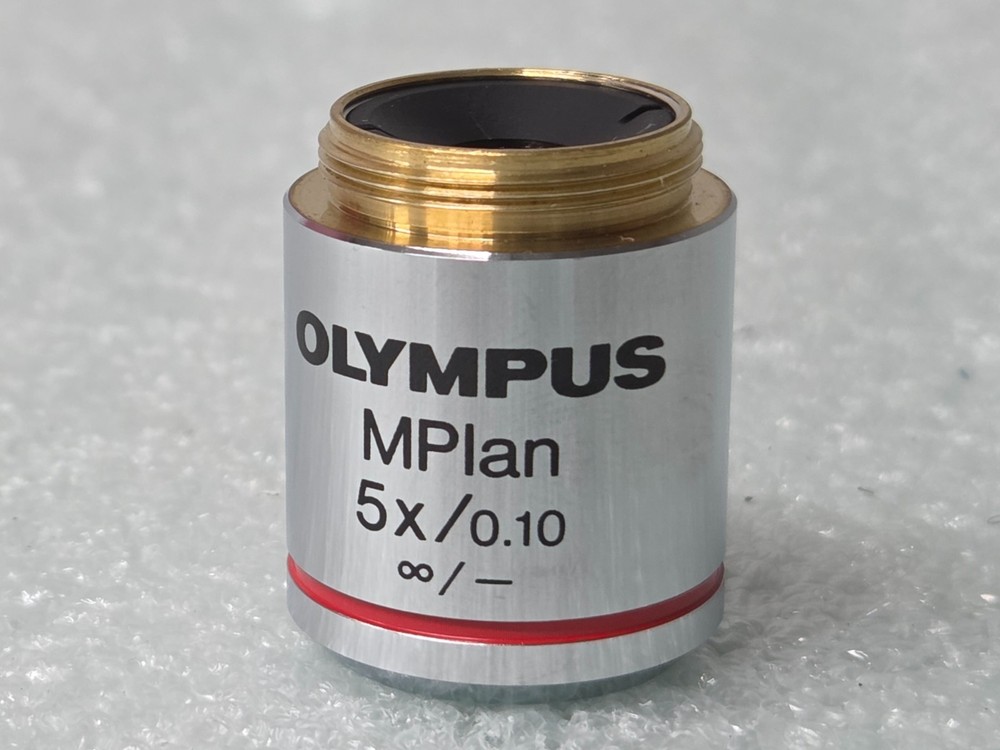 Olympus MPlan 5x/0.10 microscope objective lens