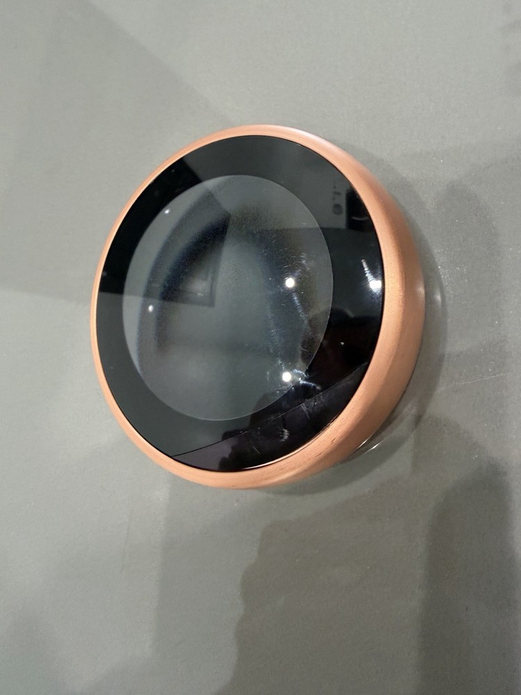 Google Nest Thermostat Replacement Bezel Outer Ring And Glass Replacement Copper
