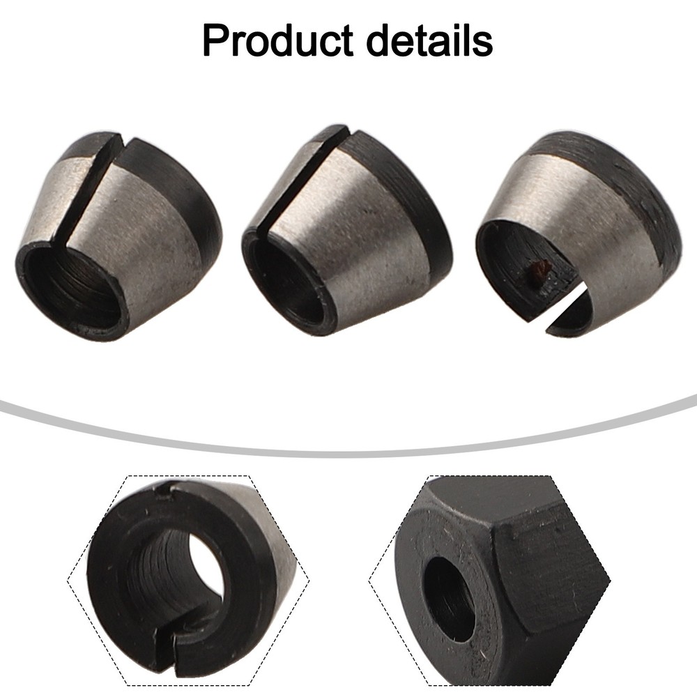 Professional Collet Chuck Adapter for Multi Purpose Chuck Conversion 5pcs Set