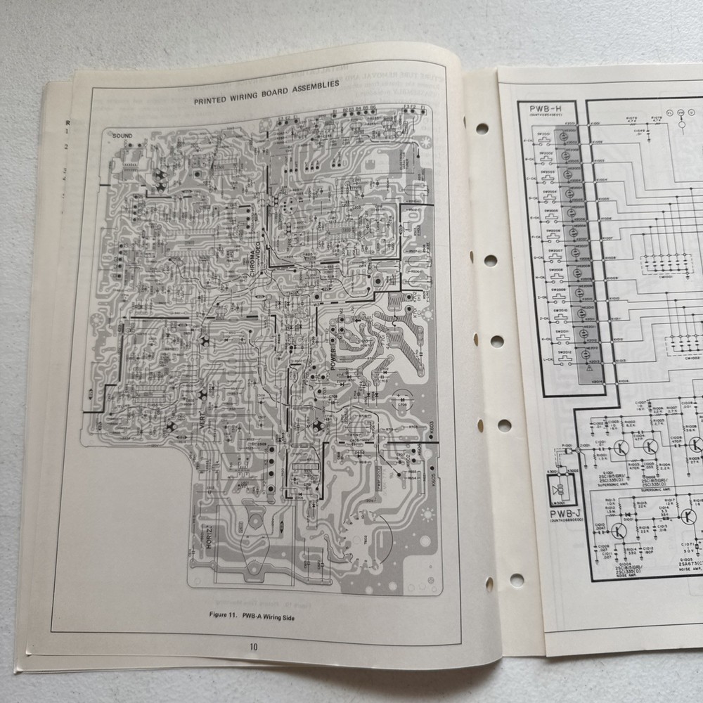 Sharp Electronics Color Television Model C1985 Preliminary Service Information